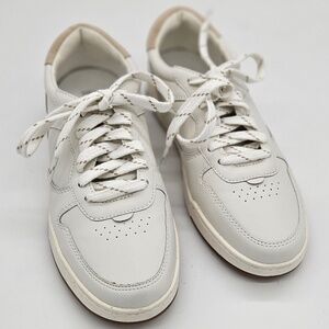 Madewell Sneakers Ivory/Tan Womens 9, Mens 7.5, MC696